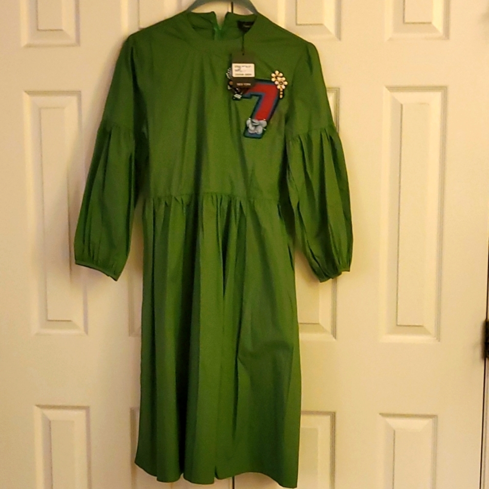 Green dress